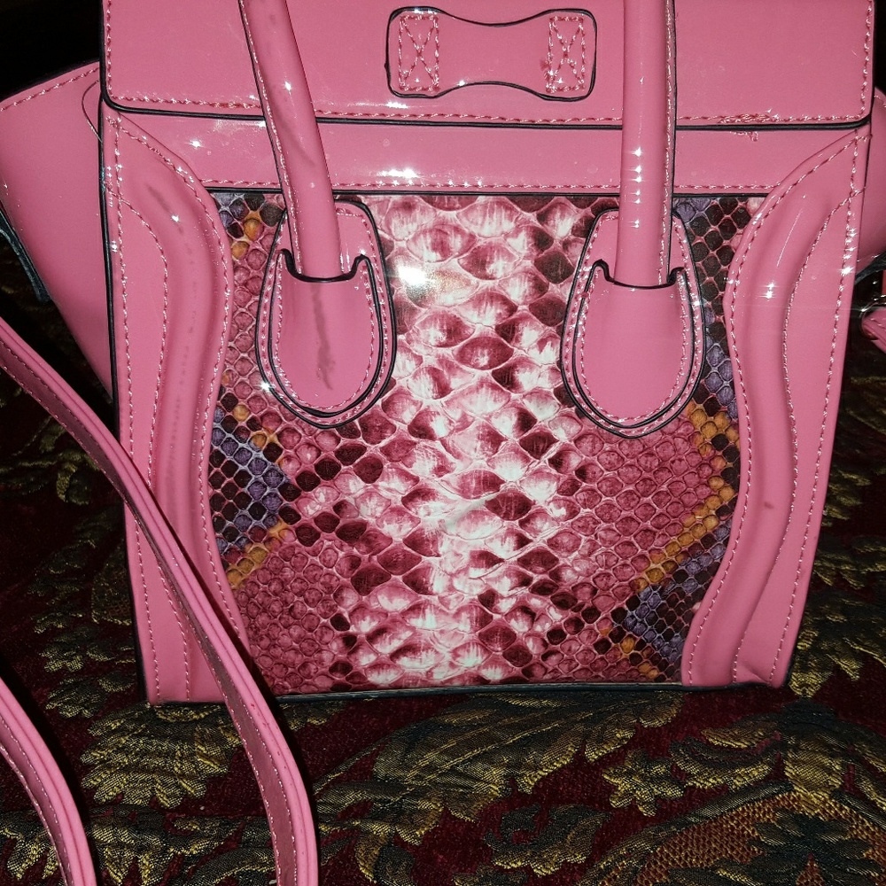 Python Snakeskin Purse - image 2